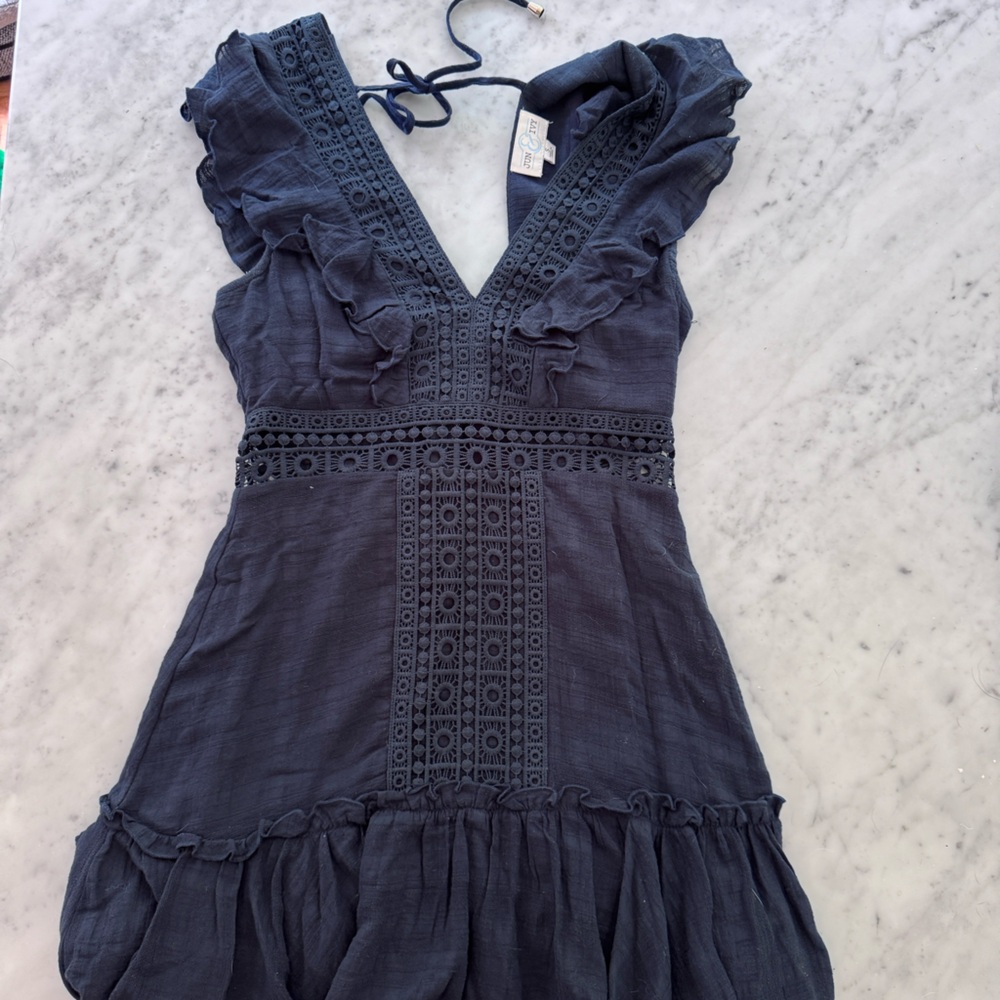 Francesca’s Navy Blue Dress